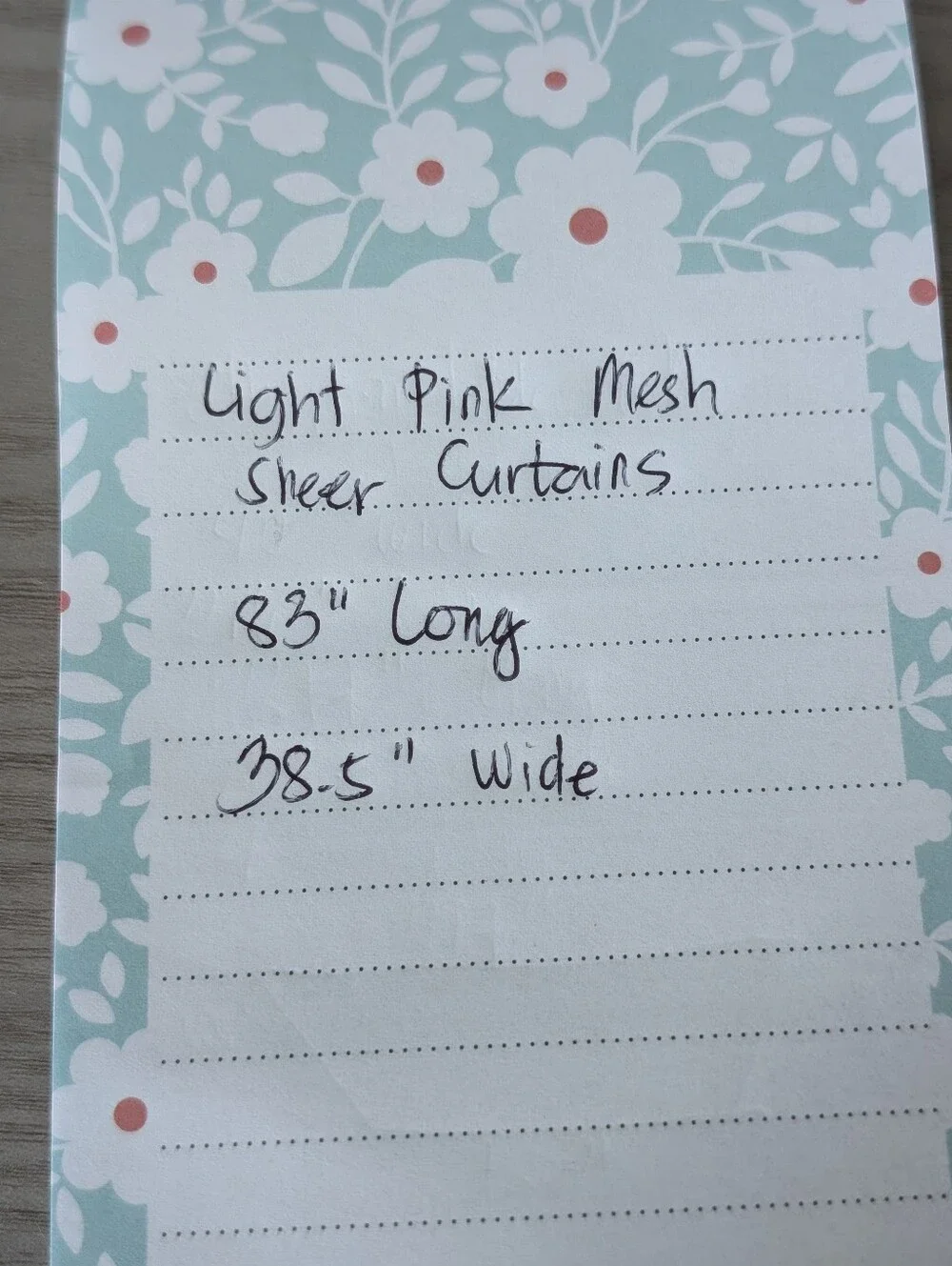 Light Pink Airy Mesh Sheer Pinch Pleat Curtain Chiffon Size 83